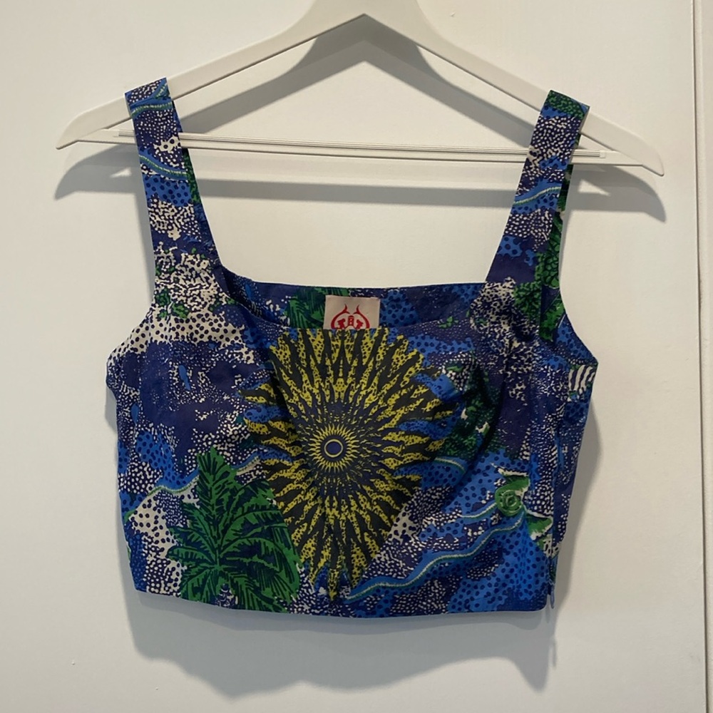 Le Sirenuse Positano crop top